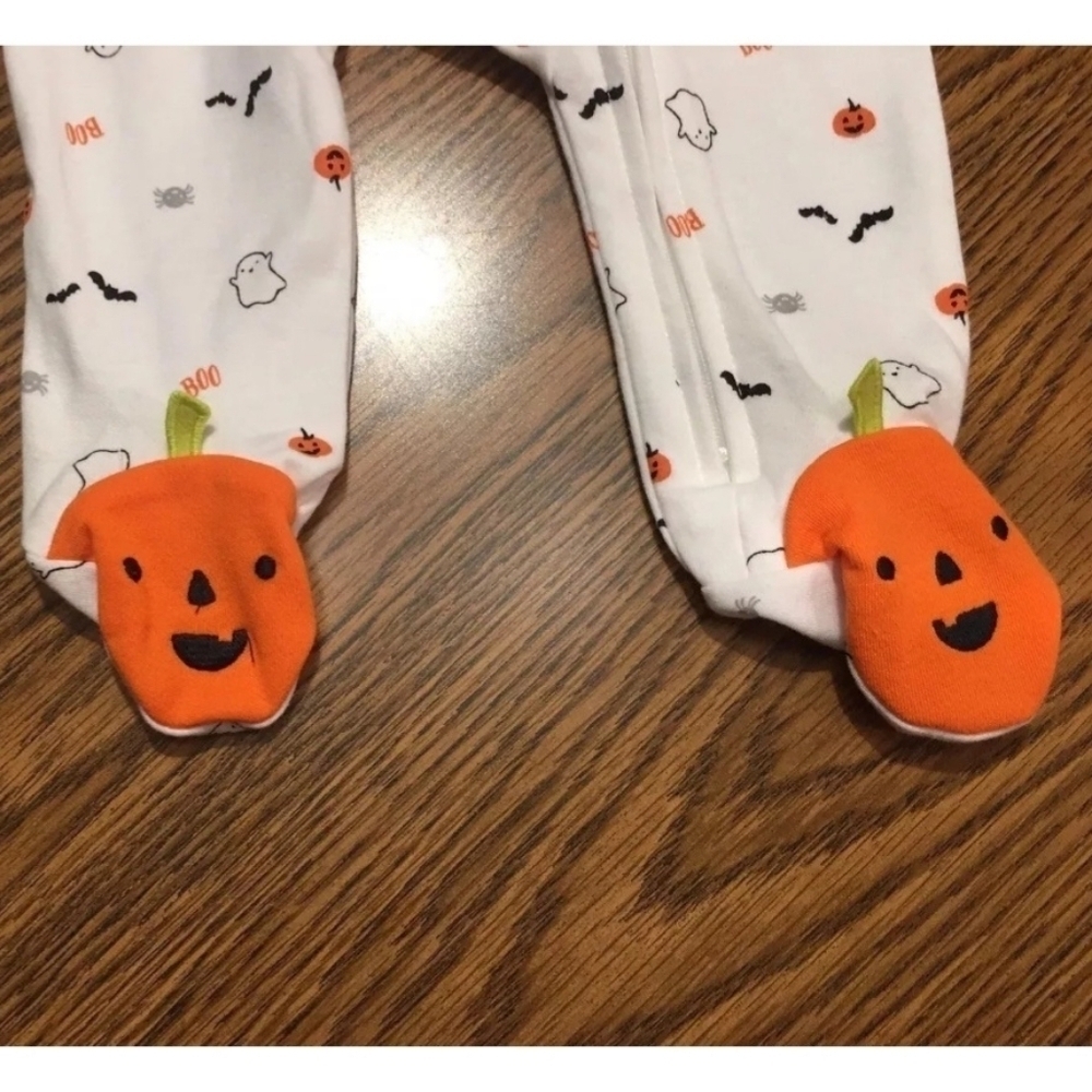 NWT Carter's Just One You Halloween One Piece w/ Hat Infant Size 6M Baby Fall - Picture 4 of 6